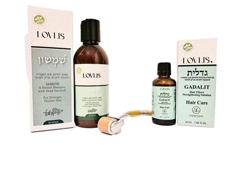 ערכה לחיזוק סיב השערה עם דרמה רולר