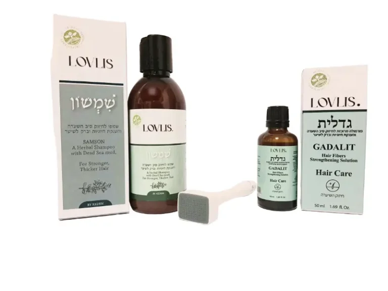 ערכה לחיזוק סיב השערה עם דרמה סטאמפ